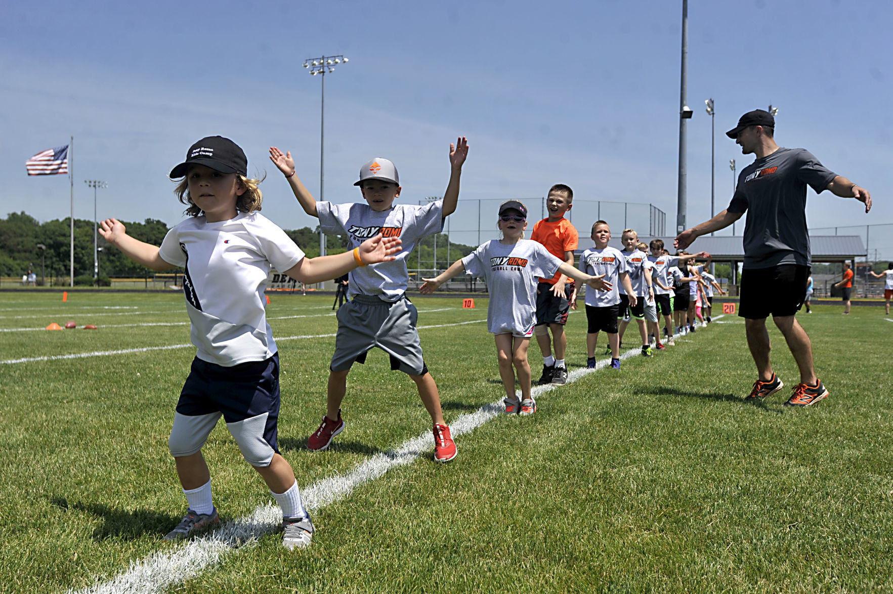 Tony Romo Football Camp